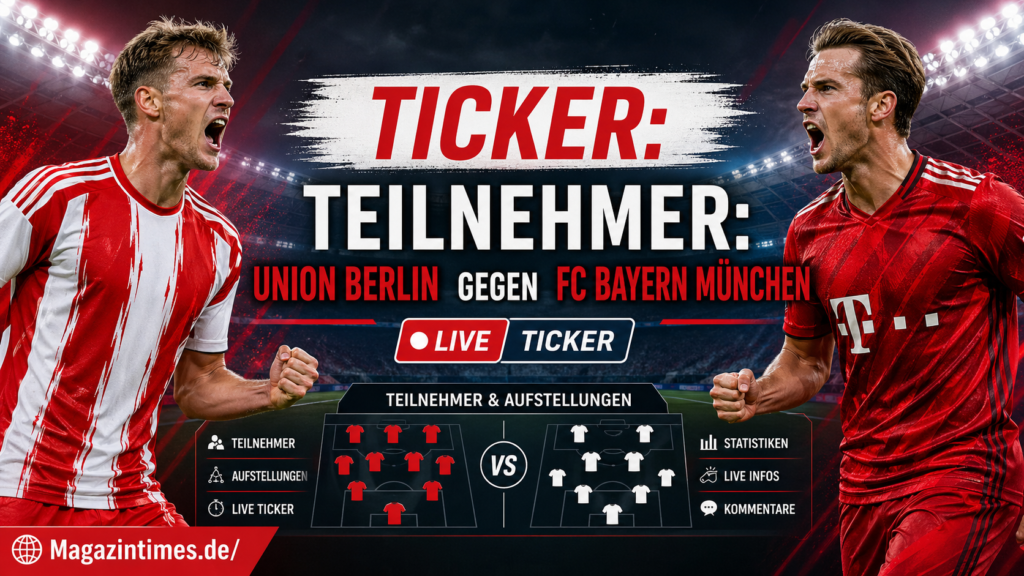 Ticker: Teilnehmer: Union Berlin gegen FC Bayern München