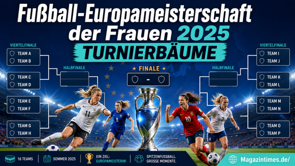Fußball-Europameisterschaft der Frauen 2025 Turnierbäume