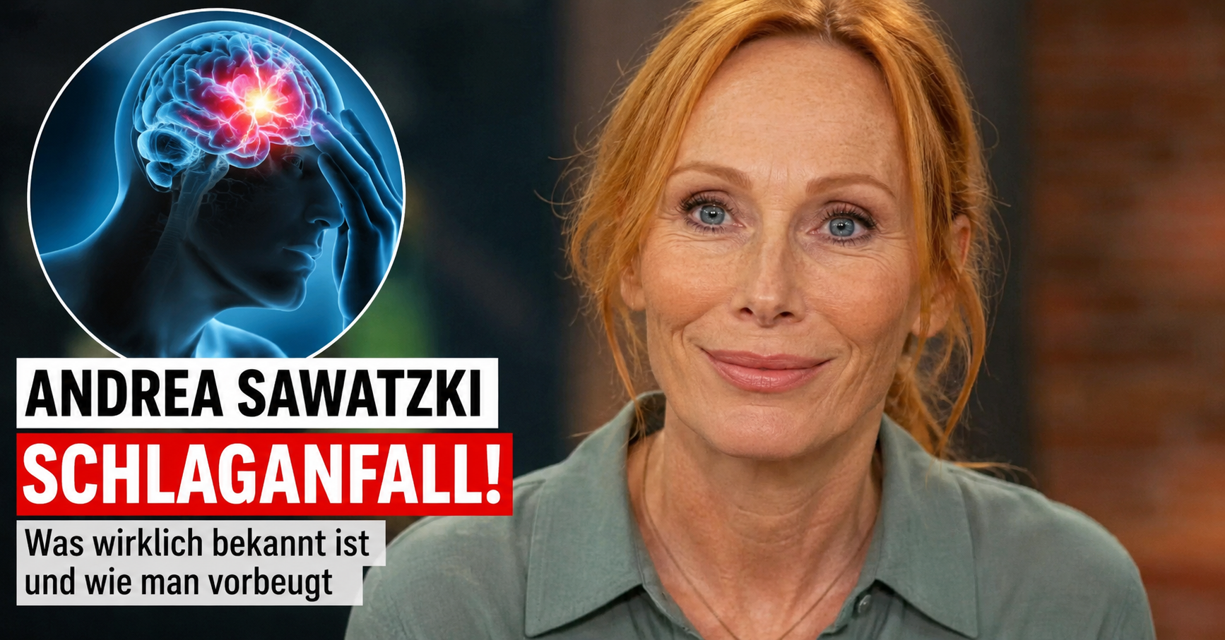 andrea sawatzki schlaganfall
