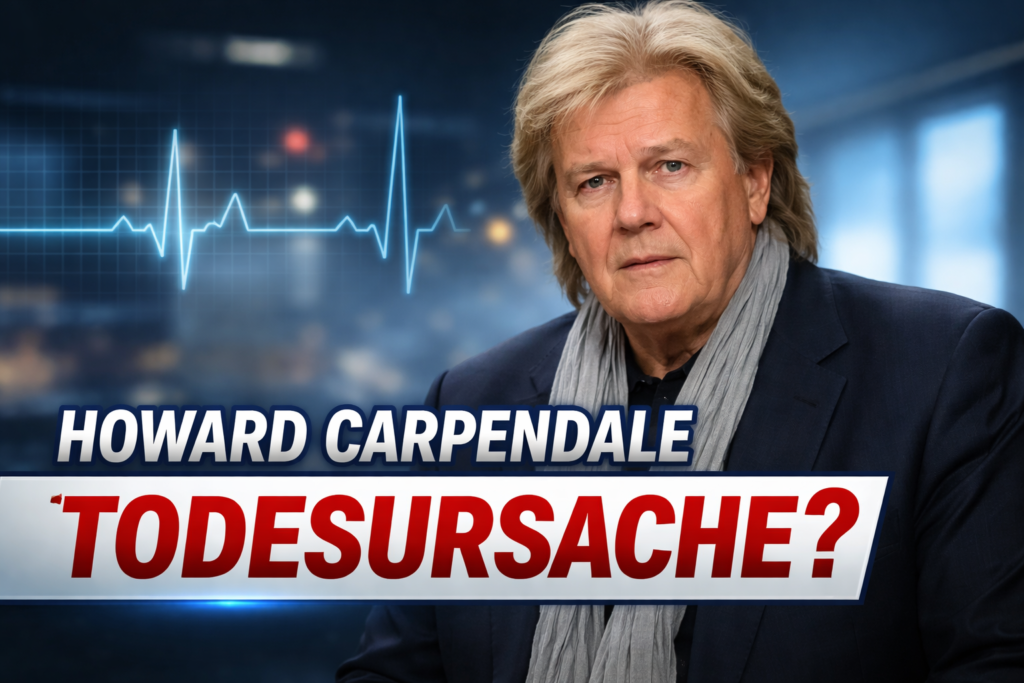 howard carpendale todesursache