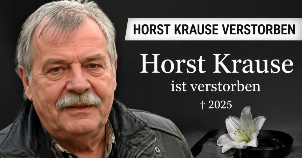 horst krause verstorben